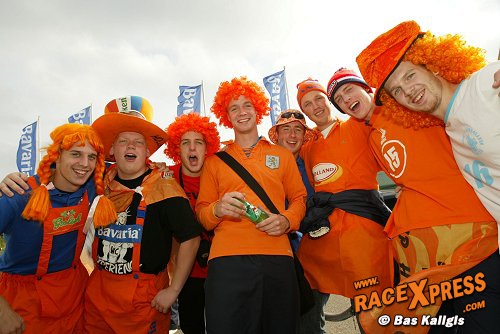Oranje racefans